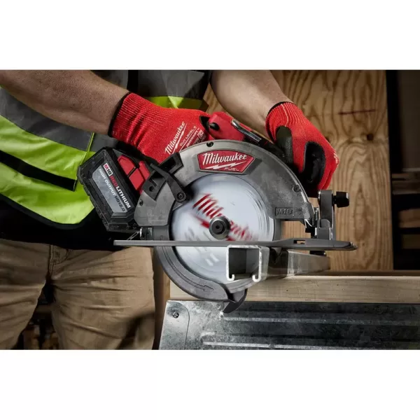 Milwaukee 6-1/2 in. x 48 Carbide Teeth Metal Cutting Circular Saw Blade