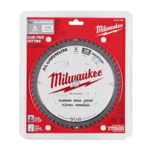 Milwaukee 8 in. x 58 Carbide Teeth Aluminum Cutting Circular Saw Blade