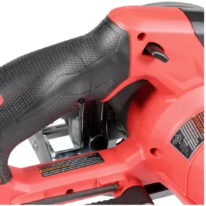 Milwaukee M12 FUEL 12-Volt Lithium-Ion Brushless Cordless 5-3/8 in. Circular Saw (Tool-Only) w/ 16T Carbide-Tipped Metal Saw Blade