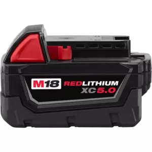 Milwaukee M18 18-Volt Lithium-Ion Cordless 6-1/2 in. Circular Saw W/ M18 Starter Kit (1) 5.0Ah Battery & Charger