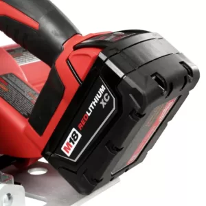 Milwaukee M18 18-Volt Lithium-Ion 6-1/2 in. Cordless Circular Saw Kit with Two 3.0 Ah Batteries, 24T Saw Blade, Charger, Tool Bag