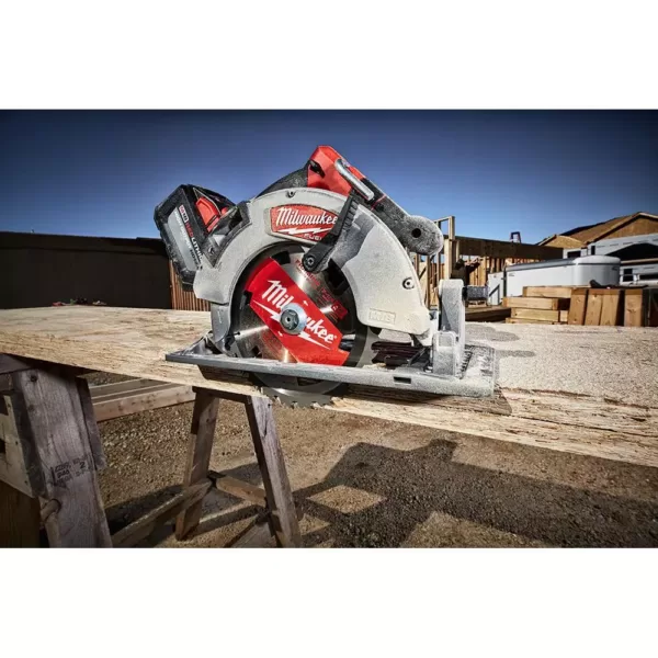 Milwaukee M18 FUEL 18-Volt Lithium-Ion Brushless 7-1/4 in. Cordless Circular Saw/Jigsaw/Compact Router Combo Kit (3-Tool)