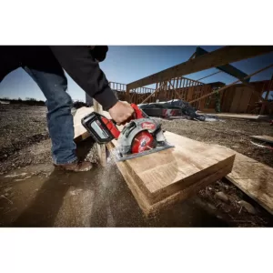 Milwaukee M18 FUEL 18-Volt Lithium-Ion Brushless Cordless 7-1/4 in. Circular Saw (Tool-Only)