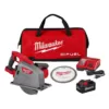 Milwaukee M18 FUEL 18-Volt 8 in. Lithium-Ion Brushless Cordless Metal Cutting Circular Saw Kit with 8.0 Ah Battery, Rapid Charger