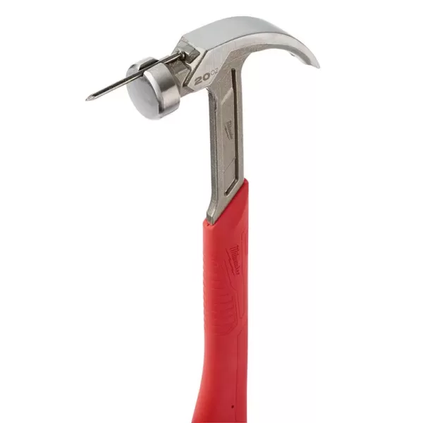 Milwaukee 20 oz. Curved Claw Smooth Face Hammer