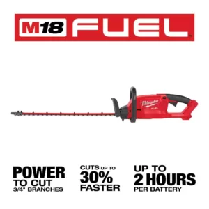 Milwaukee M18 FUEL 18-Volt Lithium-Ion Brushless Cordless Hedge Trimmer (Tool-Only)(2-Pack)