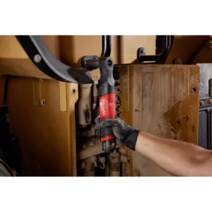 Milwaukee M12 FUEL 12-Volt Lithium-Ion Brushless Cordless 1/4 in. Ratchet and 1/2 in. Ratchet with two 3.0 Ah Batteries