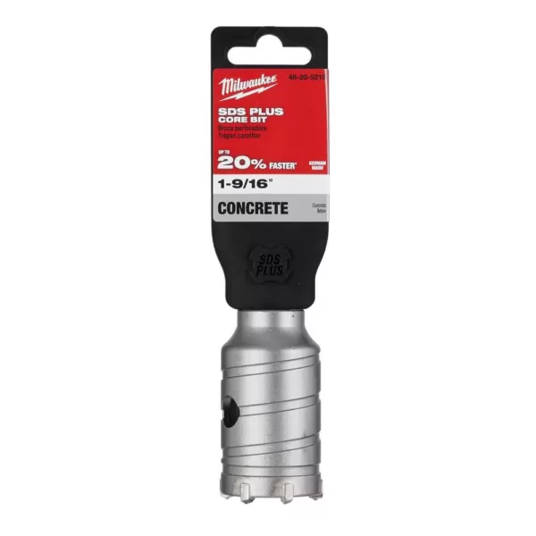 Milwaukee 1-9/16 in. Carbide SDS-Plus Masonry Core Bit