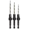 Milwaukee #6/#8/#10 Steel Countersink Set (3-Piece)