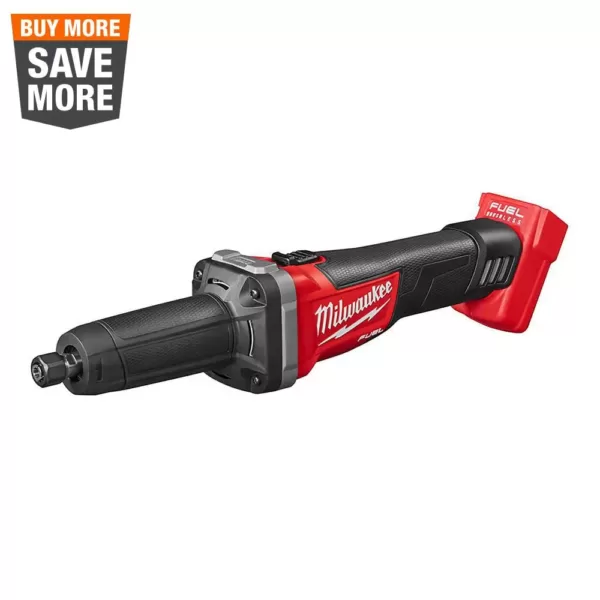 Milwaukee M18 FUEL 18-Volt Lithium-Ion Brushless Cordless 1/4 in. Die Grinder (Tool-Only)