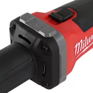 Milwaukee M18 FUEL 18-Volt Lithium-Ion Brushless Cordless 1/4 in. Die Grinder Kit with Two 5.0Ah Batteries, Charger and Hard Case