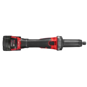 Milwaukee M18 FUEL 18-Volt Lithium-Ion Brushless Cordless 1/4 in. Die Grinder Kit with Two 5.0Ah Batteries, Charger and Hard Case