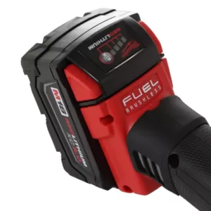 Milwaukee M18 FUEL 18-Volt Lithium-Ion Brushless Cordless 1/4 in. Die Grinder Kit with Two 5.0Ah Batteries, Charger and Hard Case