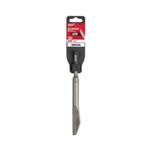 Milwaukee 3/8 in. x 8 in. SDS-Plus SLEDGE Steel Mortar Knife Chisel Bit