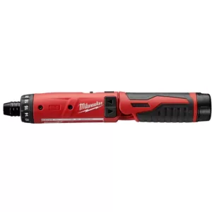 Milwaukee M4 4-Volt Lithium-Ion Cordless 1/4 in. Hex Screwdriver 1-Battery Kit