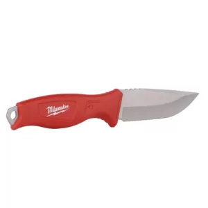 Milwaukee 4 in. Tradesman Fixed Blade Knife