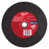 Milwaukee 9 in. x 3/32 in. x 7/8 in. Type 1 Metal Cut-Off Wheel