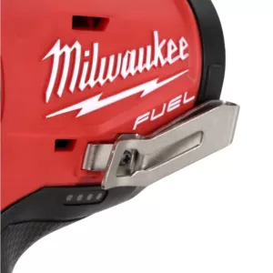 Milwaukee M12 FUEL 12-Volt Lithium-Ion Brushless Cordless 1/2 in. Hammer Drill Kit with 4.0 Ah and 2.0 Ah Battery and Hard Case