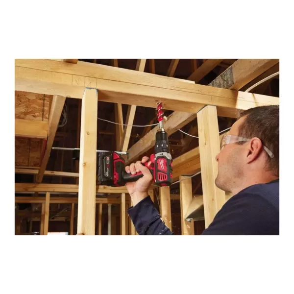 Milwaukee M18 18-Volt Lithium-Ion Cordless 1/2 in. Hammer Drill/Driver (Tool-Only)