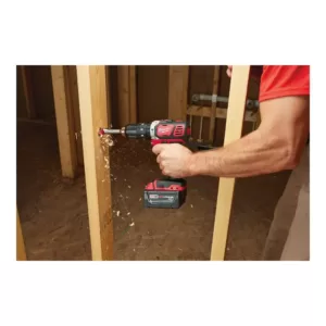 Milwaukee M18 18-Volt Lithium-Ion Cordless 1/2 in. Hammer Drill/Driver (Tool-Only)