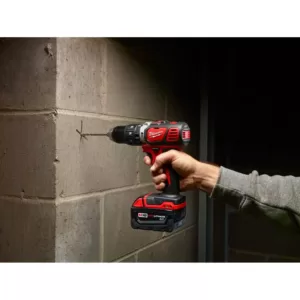 Milwaukee M18 Lithium-Ion 1/2 in. Cordless Hammer Drill Driver Kit with Free M18 4.0 Ah Extended Capacity Battery