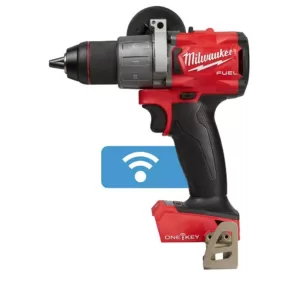 Milwaukee M18 FUEL ONE-KEY 18-Volt Lithium-Ion Brushless Cordless 1/2 in. Hammer Drill/Driver (Tool-Only)