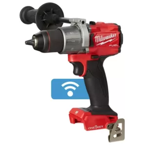 Milwaukee M18 FUEL ONE-KEY 18-Volt Lithium-Ion Brushless Cordless 1/2 in. Hammer Drill/Driver (Tool-Only)