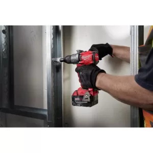 Milwaukee M18 FUEL ONE-KEY 18-Volt Lithium-Ion Brushless Cordless 1/2 in. Hammer Drill/Driver Kit with Two 5.0 Ah Batteries