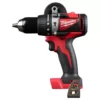 Milwaukee M18 18-Volt Lithium-Ion Brushless Cordless 1/2 in. Compact Hammer Drill Tool Only