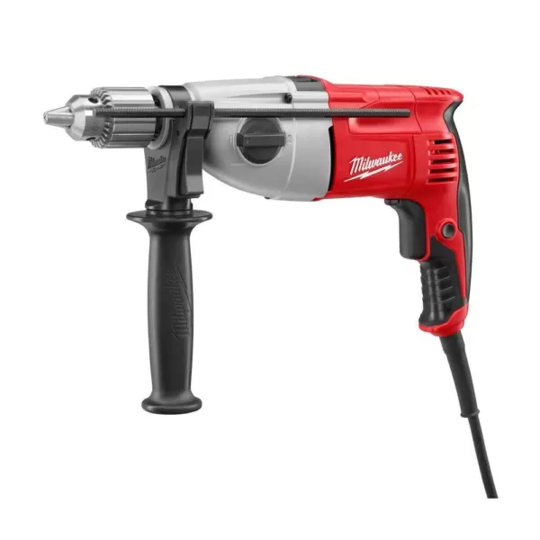 Milwaukee 7.5 Amp Corded 1/2 in. Pistol Grip 2-Speed Hammer Drill