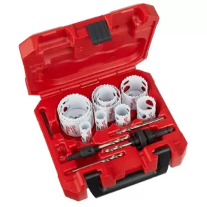 Milwaukee General-Purpose Hole Dozer Hole Saw Kit (16-Piece)