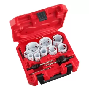 Milwaukee HOLE DOZER General Purpose Bi-Metal Hole Saw Set (16-Piece)