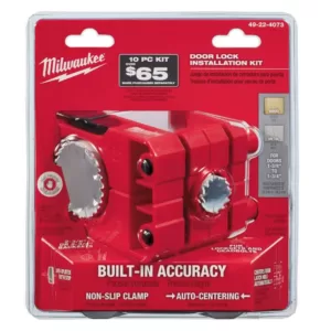 Milwaukee Door Lock Installation Bi-Metal Hole Saw Set