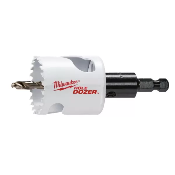 Milwaukee Hole Dozer General Purpose Bi-Metal Hole Saw Set with Carbide Hole Saw (7-Piece)