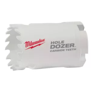 Milwaukee Hole Dozer General Purpose Bi-Metal Hole Saw Set with Carbide Hole Saw (7-Piece)