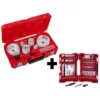 Milwaukee Hole Dozer General Purpose Bi-Metal Hole Saw Set W/SHOCKWAVE Impact Duty Steel Driver Bit Set (65-Piece)