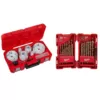 Milwaukee Hole Dozer General Purpose Bi-Metal Hole Saw Set with Cobalt Drill Bit Set (57-Piece)