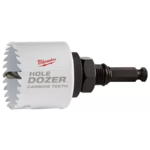 Milwaukee 2-1/4 in. Hole Dozer Carbide Hole Saw