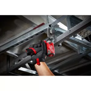 Milwaukee M12 FUEL 12-Volt Lithium-Ion Brushless Cordless 1/4 in. Hex Impact Driver Kit with Free M12 HACKZALL