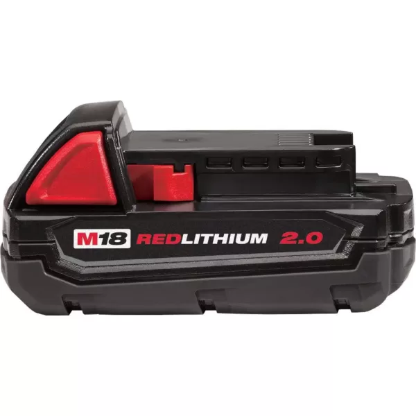 Milwaukee M18 FUEL ONE-KEY 18-Volt Lithium-Ion Brushless Cordless 1/4 in. Hex Impact Driver Kit W/ (2) 2.0Ah Batteries, Hard Case