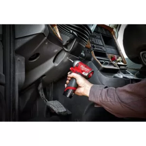 Milwaukee M12 FUEL 12-Volt Lithium-Ion Brushless Cordless Stubby 1/4 in. Impact Wrench (Tool-Only)