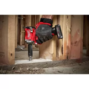 Milwaukee M12 FUEL 12-Volt Lithium-Ion Brushless Cordless Stubby 3/8 in. Impact Wrench and Ratchet Kit (Tool-Only Kit)