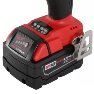 Milwaukee M18 FUEL 18-Volt Lithium-Ion Brushless Cordless 1/2 in. Impact Wrench Pin Detent Kit with Two 5 Ah Batteries, Hard Case