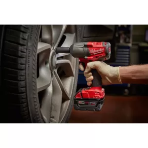 Milwaukee M18 FUEL 18-Volt Lithium-Ion Brushless Cordless 1/2 in. High Torque/Mid Torque/3/8 in. Impact Wrench Combo Kit (3-Tool)