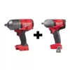 Milwaukee M18 FUEL 18-Volt Lithium-Ion Brushless Cordless 1/2 in. High Torque & Mid Torque Impact Wrench W/ Friction Ring (2-Tool)