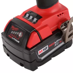 Milwaukee M18 FUEL 18-Volt Lithium-Ion Mid Torque Brushless Cordless 3/8 in. Impact Wrench W/ Friction Ring W/(2) 5.0Ah Batteries