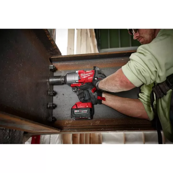 Milwaukee M18 FUEL ONE-KEY 18-Volt Lithium-Ion Brushless Cordless 1/2 in. Impact Wrench with Friction Ring (Tool-Only)