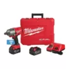 Milwaukee M18 FUEL ONE-KEY 18-Volt Lithium-Ion Brushless Cordless 3/4 in. Impact Wrench w/Friction Ring Kit w/(2) 5.0Ah Batteries