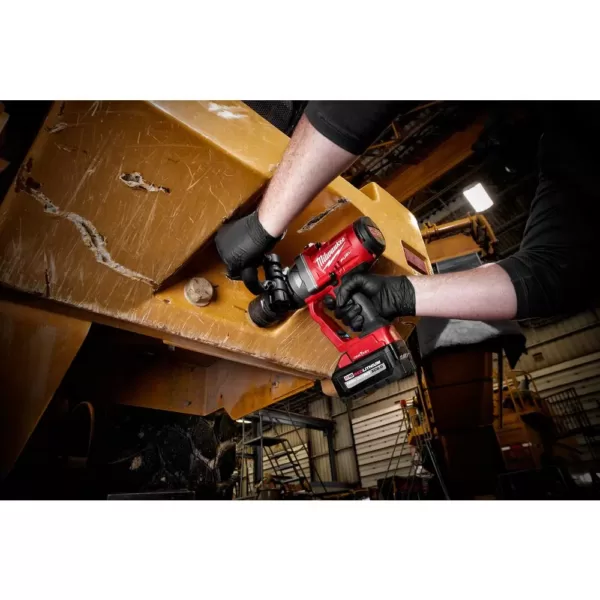 Milwaukee M18 FUEL 18-Volt Lithium-Ion Brushless Cordless 1 in. and 1/2 in. Impact Wrench with Friction Ring (2-Tool)