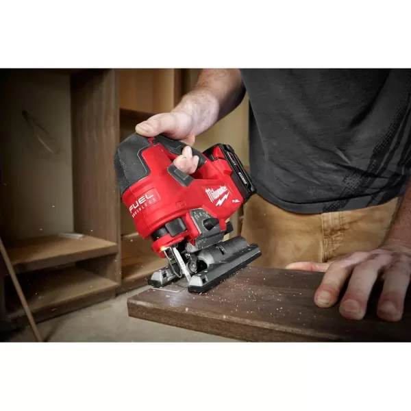 Milwaukee M18 FUEL 18-Volt Lithium-Ion Brushless Cordless Jig Saw/Compact Router/3-1/4 in. Planer Combo Kit (3-Tool)